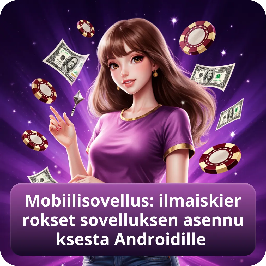 Mobiilisovellus: ilmaiskierrokset sovelluksen asennuksesta Androidille